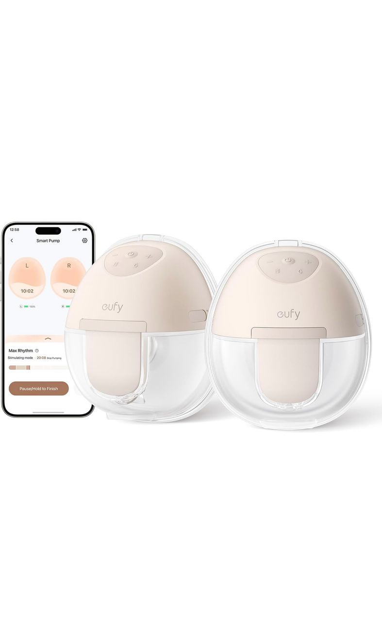 EUFY S1 Pro Wearable Breast Pump 24mm| Discreets Hospital Grade | Charging Case Bag - Image 2