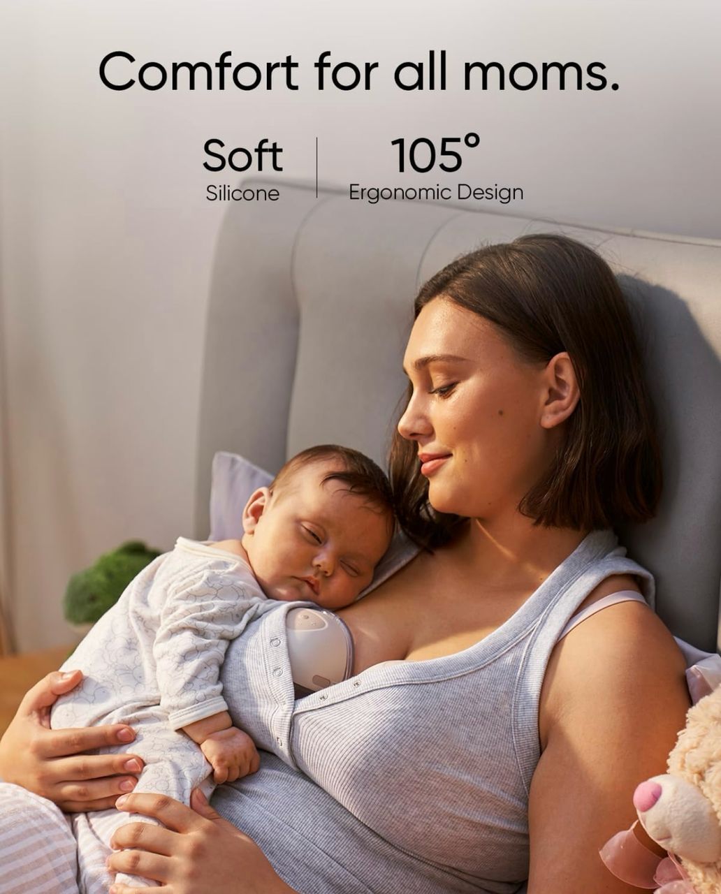 EUFY E10 Wearable Breast Pump 24mm| Hospital Grade with Apps - Image 5