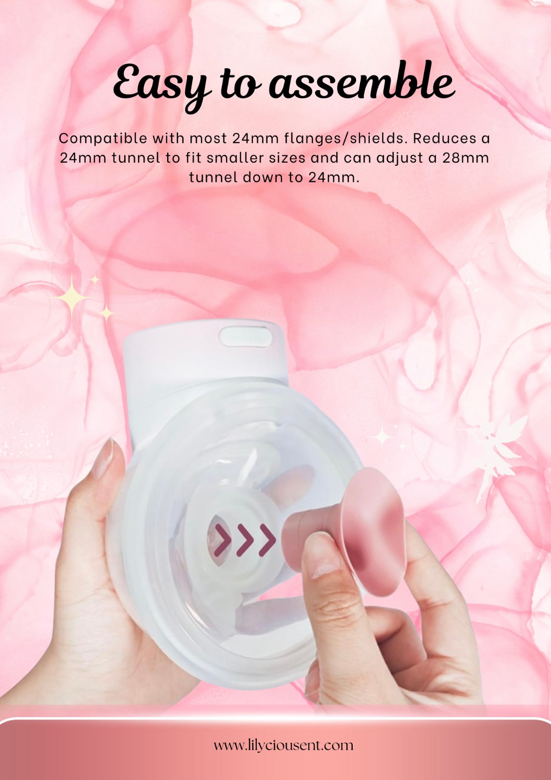 INSERT BREASTPUMP FLANGE 24mm - Image 3